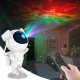 Astronaut Projector Star and Galaxy Night Light by Telcon, white