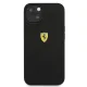 Чехол Ferrari для iPhone 13 mini Silicone, черный