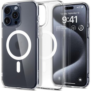 Spigen iPhone 15 Pro vāciņš Ultra Hybrid Mag, caurspīdīgs matēts