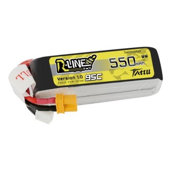Tattu R-Line 550mAh 14.8V 95C 4S1P akumulators