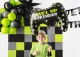 Ikonka Gamepad folijas balons, 72x52 cm, melns