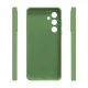 Etteri Silicone Case vāciņš Samsung Galaxy S24 FE, gaiši zaļš