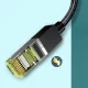 Ugreen NW150 80421 Ethernet RJ45 Cat 7 10Gbps kabelis 1m - Melns | Cable Black