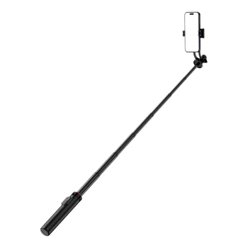 Selfie stick WC1Y2S 1.3m telescopic tripod with remote - black