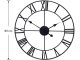 Liels Stilīgs Sienas Pulkstenis ar Romiešu Cipariem, 60cm | Large Stylish Wall Clock with Roman Numerals