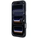 Чехол Karl Lagerfeld Grained Karl Head Metal MagSafe для iPhone 18 Pro Max / 17 Pro Max, серый