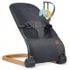 NK-52 Nukido Кресло-качалка с игрушками, Антрацит | Rocking Chair with Toys