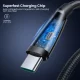 Joyroom Pioneer Series SA31-AC6 USB-A uz USB-C kabelis 100W 1.2m, melns
