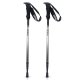 Neo-Sport NS-381 teleskopiskās trekinga nūjas 65-135 cm, melnas