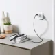Tech-Protect Ultraboost USB-C leņķa adapteris Garmin pulkstenim, pelēks
