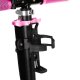 Kruzzel Spidoo 00025628 Foldable Kids City Scooter, Black/Pink