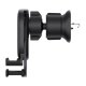 Baseus Car Mount with 15W Wireless Charger, Black