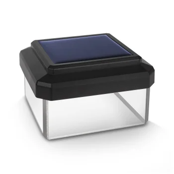 Greenblue GB126 LED Solar Post Cap Light, 60x60mm, Black