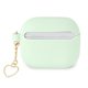 Guess AirPods 3 Case Silicone Heart Charm Green