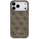 Guess 4G Small Classic Logo MagSafe Magsafe maciņš iPhone 17 Pro Max – brūns | Phone Case Cover