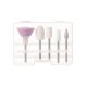 Beautylushh 00025805 Cordless Nail Drill with 6 Bits, White/Rosegold