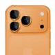 3mk iPhone 17 Pro / 17 Pro Max kameras aizsargstikls Lens Protection Pro, oranžs