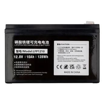 Litija dzelzs fosfāta akumulators LiFePO4 12V, 10Ah (128Wh), T2/T1