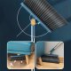 Long Handle Dustpan and Broom Set Pro for Easy Upright Sweeping