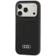 Чехол Audi GT Synthetic Leather MagSafe для iPhone 18 Pro / 17 Pro, черный