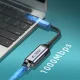 Адаптер Tech-Protect UltraBoost USB-C на Ethernet RJ45 1000Mbps, черный
