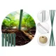 Теплица / Парник из пленки Plonos 4972-B 2x4.5м (9м²), Белый