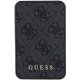 Guess Powerbank 15W GUPB5LP4GEGK 5000mAh black/black 4G Leather Metal Logo