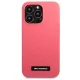 Karl Lagerfeld Silicone Plaque vāciņš priekš iPhone 13 Pro Max, Fuchsia