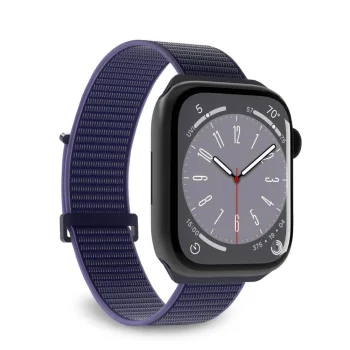 Puro Apple Watch (42 / 44 / 45 / 49 mm) sporta neilona siksniņa, zila