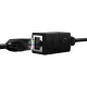 Baseus AirJoy Series RJ-45 Сетевой коннектор для кабеля Ethernet Черный