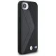 Чехол BMW Oversized Stripes MagSafe для iPhone 16e Черный