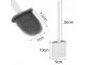 Silicone Toilet Brush For The Bathroom Leak-Proof Full Base