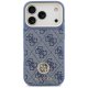 Guess 4G Strass Logo MagSafe vāciņš iPhone 17 Pro - Zils | Phone Case Cover Blue