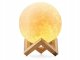 Decorative Night LED Lamp 3D Moon with Remote Control, RGB