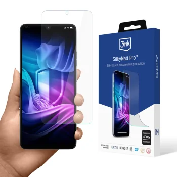 Matēta ekrāna aizsargplēve 3mk SilkyMatt Pro, Motorola Moto G06 / Moto G06 Power