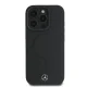 Apple iPhone 16 Pro Max 6.9\" Mercedes Smooth Leather MagSafe Case Cover, Black | Чехол Кейс Бампер...