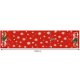 Ruhhy Christmas Table Runner with Gnomes 180x40 cm, Red