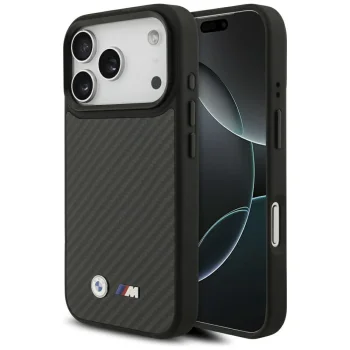 BMW iPhone 17 Pro vāciņš M Kevlar Matt MagSafe, melns