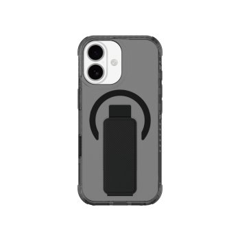 AmazingThing iPhone 17 vāciņš Titan Pro Holder ar MagSafe, melns
