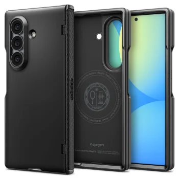 Spigen Slim Armor Pro MagSafe vāciņš Samsung Galaxy Z Fold 8 Ultra, melns