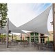 Triangle Sun Shade Sail Canopy Gardlov 23141, 4x4x4m, Gray