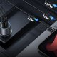 Ugreen EC705 auto lādētājs 130W 2x USB-C 1x USB-A - pelēks | Phone Car Charger