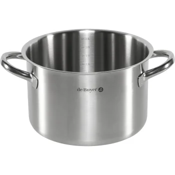 De Buyer PRIM'APPETY Cooking Pot 20 cm, 3.5 L, Stainless Steel