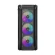 Darkflash LEO Midi Tower Computer Case, Black