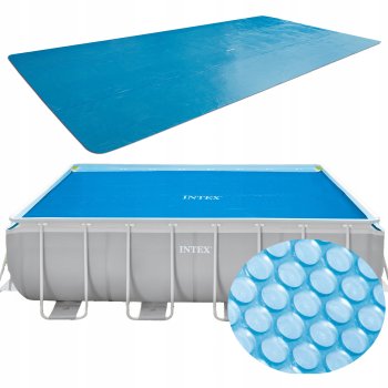 Intex saules enerģijas baseina pārsegs karkasa baseiniem 400x200 cm