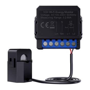 Smart Bi-Directional Energy Meter Avatto ZWPM16-1 ZigBee 80A