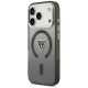 Чехол Guess IML Gradient Triangle Logo MagSafe для iPhone 17 Pro Max, черный