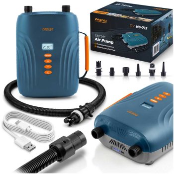 Электрический насос 12V Neo-Sport Ns-713 для SUP-бордов и матрасов