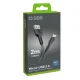 Sbs USB-A - Micro-USB kabelis 2 m TECABLEMICRO2K, melns