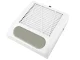 Безмешковый пылесос для маникюра с фильтром, 80W, белый, BQ-858-8